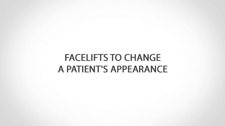 Dr. Bond - Facelifts Video