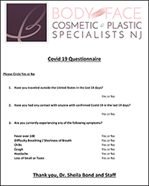 COVID-19 Questionnaire Form