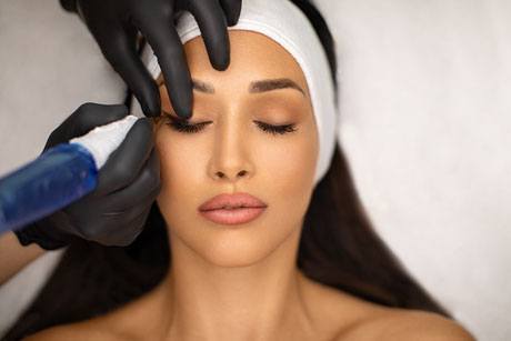 Permanent Eyeliner Example